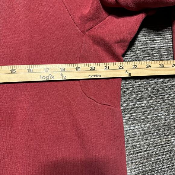 Nike SB Sweatshirt Men's Size M Red Maroon Pullover Long Sleeve Icon Skate - Picture 10 of 16